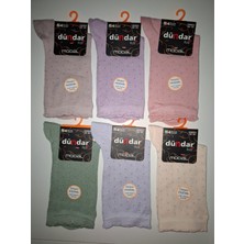 Dündar Kadın/unisex Modal 4 Mevsim Çorap - Dikişsiz - Parfümlü-Soft Yıkama- Pastel Renkli-6 Adet- (36-40 Beden)
