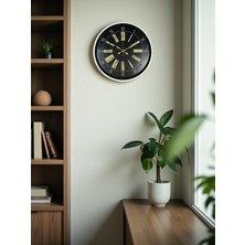 Karahanbey 36 cm Krem Dekoratif Duvar Saati