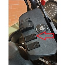 Akaslan Plastik Bmw K75 - K100 Uyumlu Plastik Anahtar Braketi Abs Baskı 01470