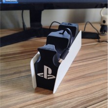 Akaslan Plastik Ps5 Denetleyici USB C Şarj Cihazı Dock Stand