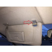 Akaslan Plastik Mitsubishi Lancer Güneşlik Klipsi 1996 Abs Baskı 2 Adet 00817UYUMLU