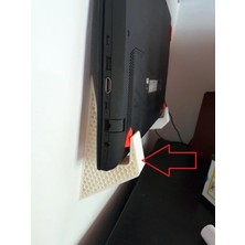 Akaslan Plastik Laptop Duvar Montaj Braketi Abs Baskı 01198