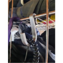 Akaslan Plastik 7mm Çelik Çubuk Rafı Için Kancalar Heken F R 7mm Stahlstab Regal