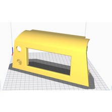 Akaslan Plastik Chevrolet Epica Uyumlu Ön Klima Kontrol Panel Braketi Abs Baskı 01535