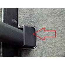 Akaslan Plastik Toyota Yaris Koltuk Halısı Klipsleri Abs Baskı 2 Adet 00775