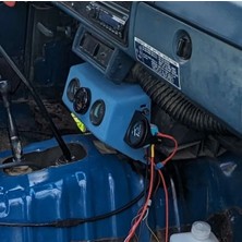 Akaslan Plastik Toyota Pickup 1981 Orta Gösterge Pod Tutma Plastiği Abs Baskı 00496