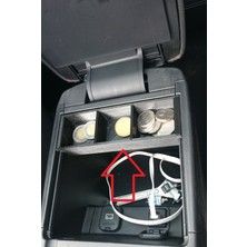 Akaslan Plastik Mazda 6 2014 ve Mazda 3 2015-2016 Uyumlu Bozuk Para Kutusu Abs Baskı 00719UYUMLU