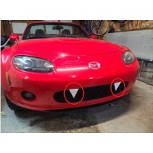 Akaslan Plastik Mx5 Izgara Dişleri Üçgen 2 Adet Abs Baskı 00397