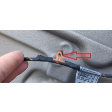 Akaslan Plastik Bmw E61 Için Kapı Kabloları Tutma Klipsleri Abs Baskı 10 Adet 01482