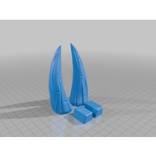 Akaslan Plastik Boynuz Dragon