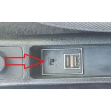 Akaslan Plastik Audi A6 C5 USB Braketi Abs Baskı 01332