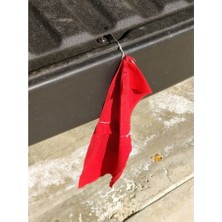 Akaslan Plastik Kamyonet Bagaj Kapağı Bayrak Klipsi 10 Adet Abs Baskı 00075