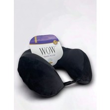 Özbience Yumuşak ve Konforlu Visco Kadife Seyahat Boyun Yastığı