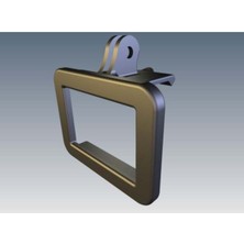 Akaslan Plastik Gopro Hero Kamera Tutucu Klip Braketi Abs Baskı 01614