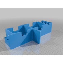 Akaslan Plastik Gopro Case Organizer Hero 13 Çift Kamera Desteği