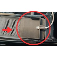 Akaslan Plastik Kia Ev6 Akıllı Telefon Yuvası 3D Baskı (Abs Baskı) 00001