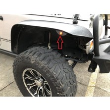 Akaslan Plastik Jeep Wrangler Jk Sinyal Lambası Braketi Abs Baskı 00690 Uyumlu
