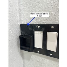 Akaslan Plastik 3 Gang Outlet Kapağı Uzak Depolamalı