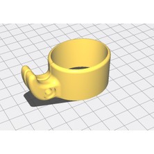 Akaslan Plastik Scooter Kancası Abs Baskı 01042