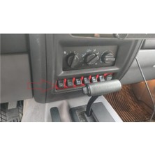 Akaslan Plastik Jeep Anahtar Paneli 1997 - 2001 Abs Baskı 00667UYUMLU