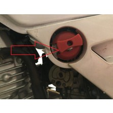 Akaslan Plastik Yamaha XT225 Çek Valf Düğmesi Abs Baskı 01131