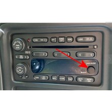 Akaslan Plastik Chevy Silverado 03-06 Kamyon Radyo Düğmesi (4 Adet) Abs Baskı Uyumlu