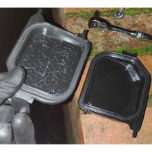 Akaslan Plastik Audi A4 B6 Uyumlu Far Kapağı Sol Abs Baskı 00914