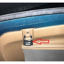 Akaslan Plastik Nissan 300ZX Bagaj Kapağı Kancası Abs Baskı 2 Adet 00872