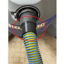 Akaslan Plastik Shop-Vac Spiral Hortum Adaptörü Abs Baskı 00409