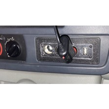 Akaslan Plastik Renault Master ve Nissan Interstar Uyumlu Çakmaklık Braketi Abs Baskı 00880