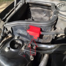 Akaslan Plastik Bmw E46,E83 Uyumlu Terminal Taban Kapağı Abs Baskı 00634