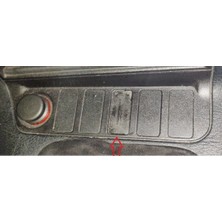 Akaslan Plastik Bmw E36 Orta Konsol Düğmesi Boş Kapak 4 Adet Abs Baskı 00630 Uyumlu