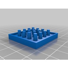 Akaslan Plastik Bernami Hap Kapsül Dolum Aracı # 3 Boyutu Plastik Aparat Artlb