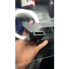 Akaslan Plastik Hp Monitör 24ES Vesa 75MM Montaj Braketi Abs Baskı 01641