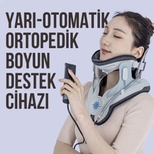 Özbience Yarı Otomatik Ortopedik Boyun Masaj Cihazı, Rahatlatıcı ve Kullanmaya Uygun
