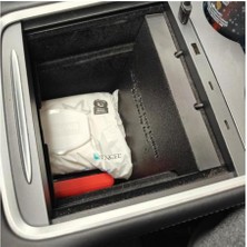 Akaslan Plastik 2021 Telsa Model 3 Cubby Uyumlu USB Koruma Koruyucu Braketi