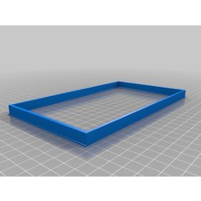 Akaslan Plastik Honda Civic Hatchback Double Ekran Çerçevesi Abs Baskı 00066