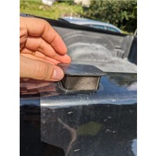 Akaslan Plastik Dodge Ram 1500 Uyumlu  Kasa Kenarı Plastiği Abs Baskı 2 Adet 00493
