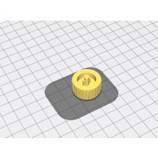 Akaslan Plastik Citröen Xsara Uyumlu Navigasyon Orta Düğmesi Abs Baskı 01595