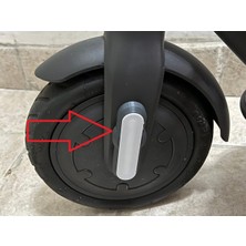 Akaslan Plastik M365 Ön Teker Airtag Braketi Abs Baskı 01050