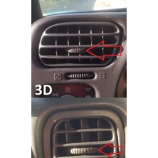 Akaslan Plastik Chevrolet Havalandırma Topuzu Abs Baskı 2 Adet 01536