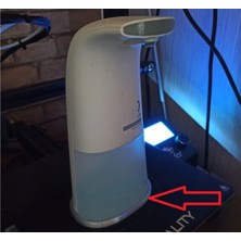 Akaslan Plastik Sabunluk Duvara Montaj Braketi Abs Baskı 01066