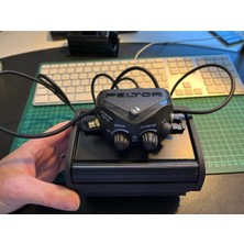 Akaslan Plastik Bmw E46 Uyumlu Arka Küllük Peltor Interkom Montaj Plastiği Abs Baskı 00532