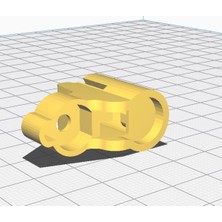 Akaslan Plastik Bmw E39 Far Ayarlama Braketi Abs Baskı 01179