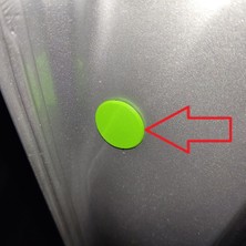 Akaslan Plastik Audi A6 Uyumlu Kapı Kilit Tıpaları 4 Adet Tpu Baskı 01320