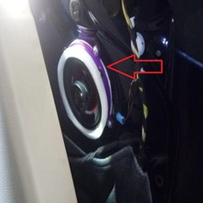 Akaslan Plastik Bmw F30 F31 Hoparlör Adaptörü 4 Inch Abs Baskı 00577  Uyumlu