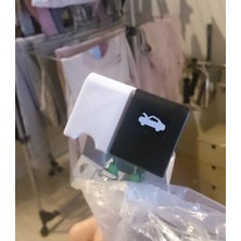 Akaslan Plastik Datsun 620 Torpido Gözü Düğmesi Abs Baskı 00841