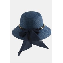 SiHako Fiyong Zincir Örgülü Hasır Şapka