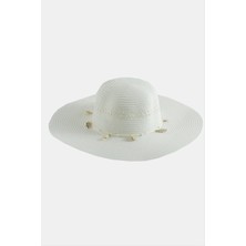 SiHako Deniz Kabuğu Hasır Şapka