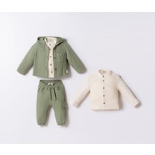 Cocosiss Müslin Erkek Çocuk 3'lü Takım